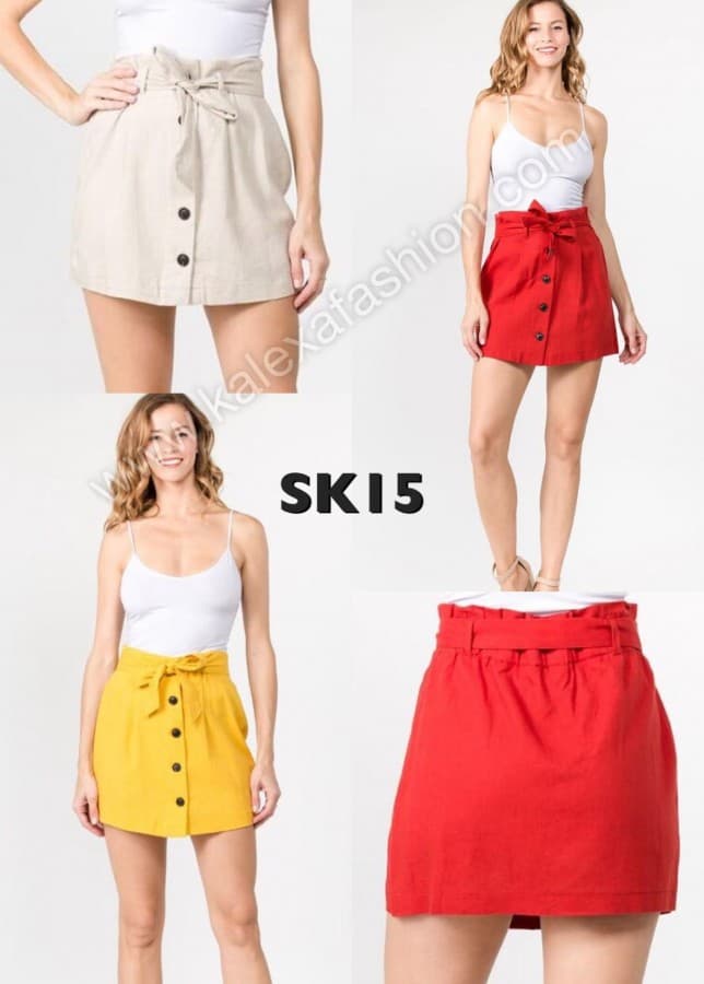 FALDA VERACCI SK15 LINO