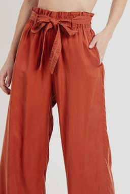 Pant. Cesttoi ancho liso con bolsas 6020 6