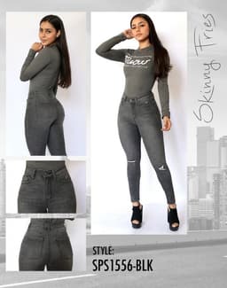 Pantalón SKF 1556 tiro alto 0