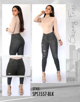 Pantalón SKF 1557 tiro alto 0