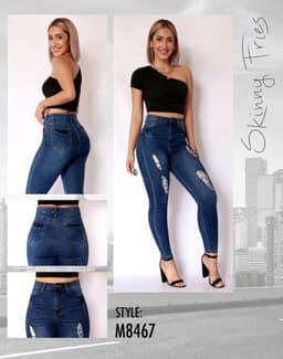 Pantalón SKF 8467 tiro alto 0