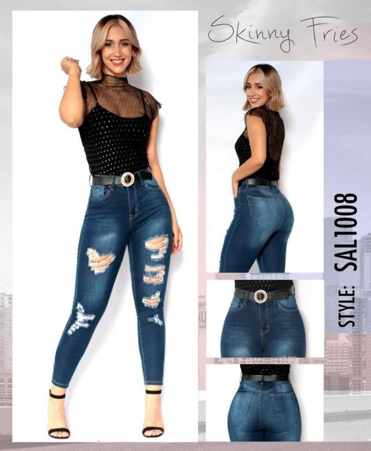 Pantalón SKF 1008 con cinto