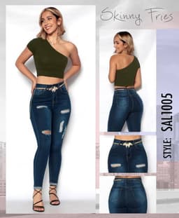 Pantalón SKF 1005 con cinto 0