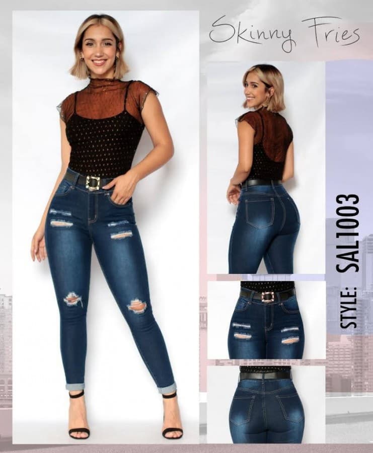 Pantalón SKF 1003 con cinto