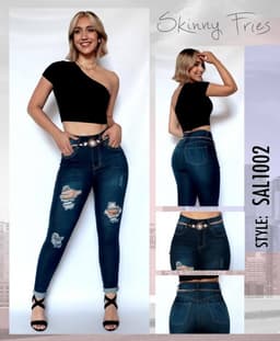 Pantalón SKF 1002 con cinto 0