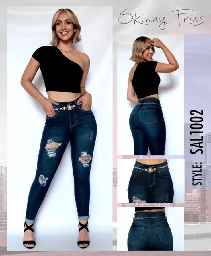 Pantalón SKF 1002 con cinto