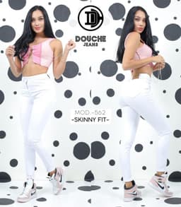 Pantalón Douche 562 blanco 0
