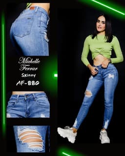Pantalón Michelle Ferrar 880 Skinny 0