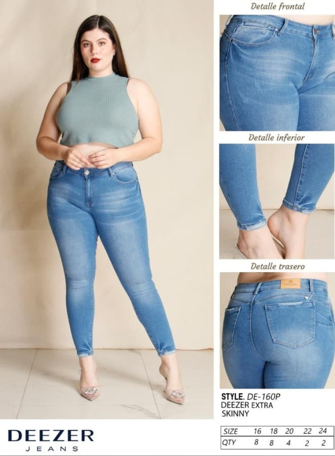 Pantalón Deezer 160 Talla extra