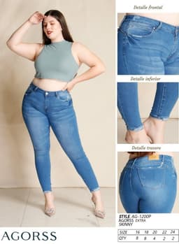 Pantalón Agorss 1200 Talla extra 0