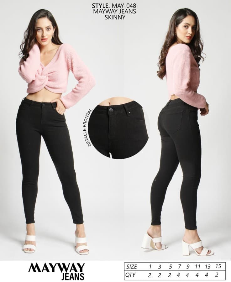 Pantalón MayWay 048 Negro