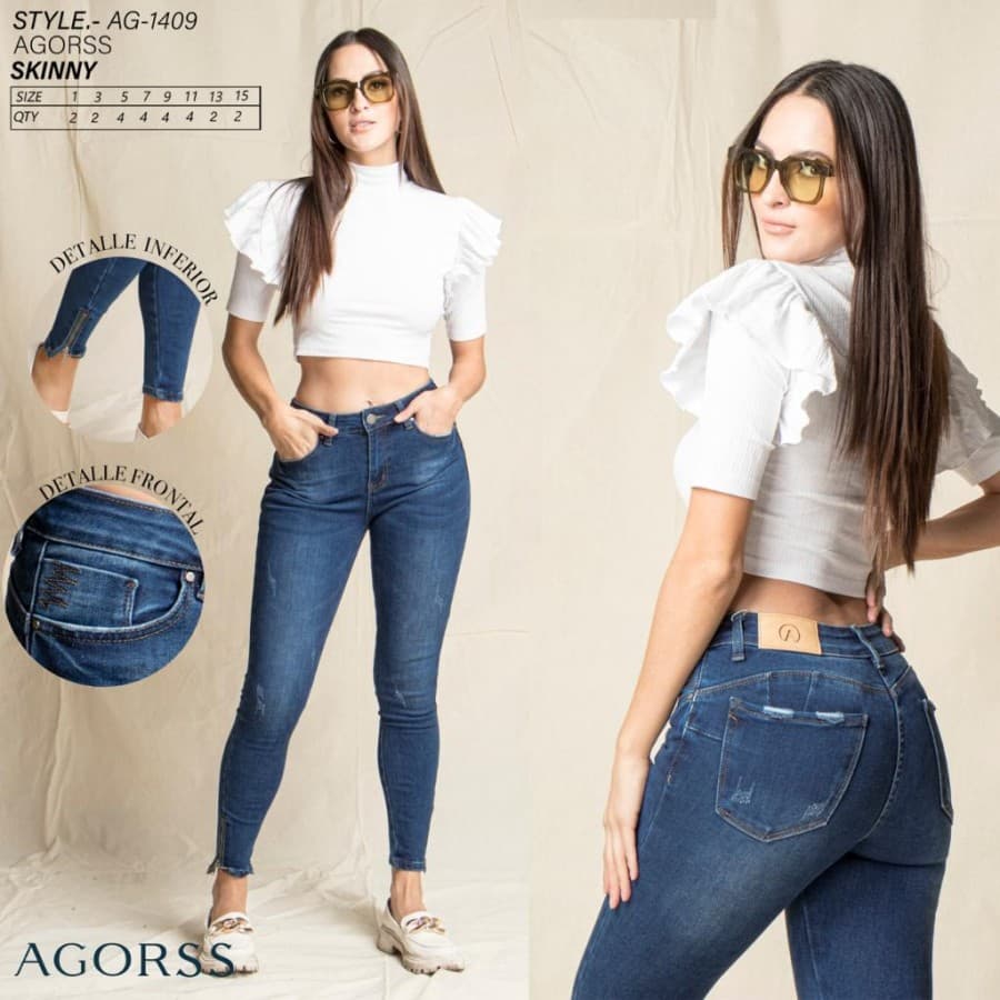 Pantalón Agorss 1409 Skinny