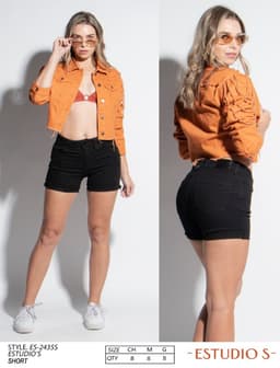 Short Estudio S 2435 negro 0