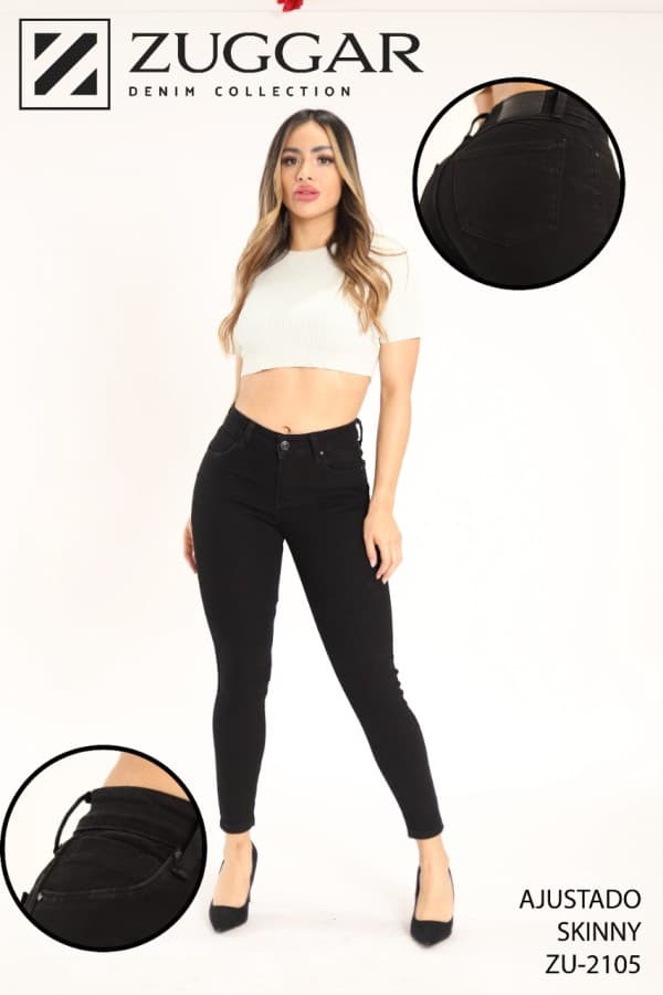 Pantalón Zuggar 2105 Negro