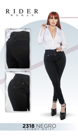 Pantalón Rider 2318 negro 0