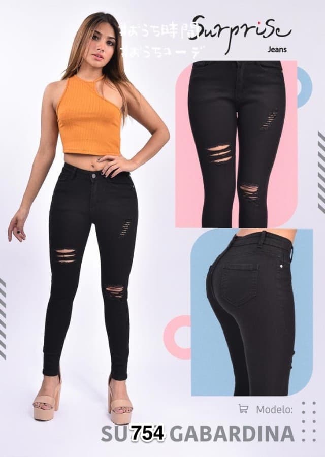 Pantalón Surprise 754 Negro