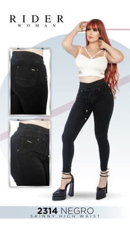 Pantalón Rider 2314 negro 0