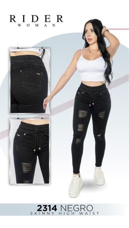 Pantalón Rider 2314 negro 1