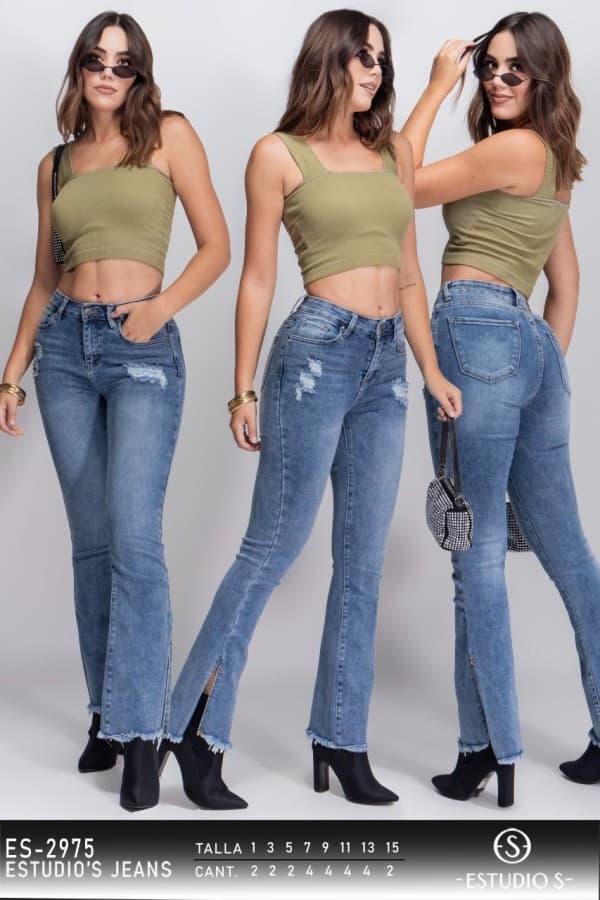 Pantalón Estudio S 2975 campana