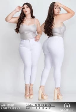 Pantalón Agorss 1110 Extra blanco 0