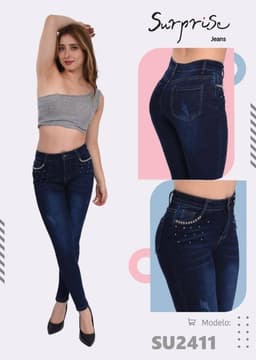 Pantalón Surprise 2411 con perlas 0