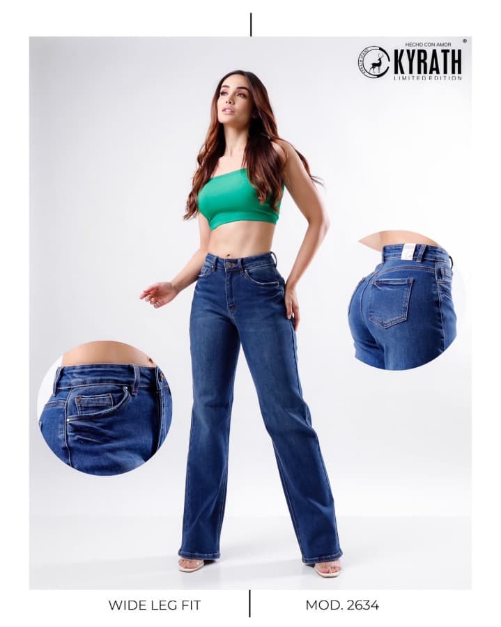 Pantalón Kyrath 2634 Wide leg