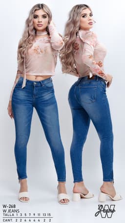 Pantalón W jeans 268 0