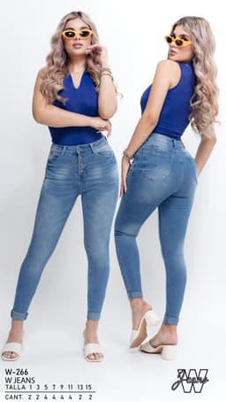 Pantalón W jeans 266 0