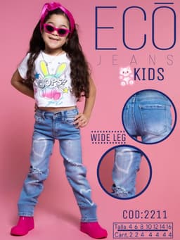 Pantalón de niña ECO 2211 0