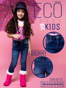 Pantalón de niña ECO 2213 0