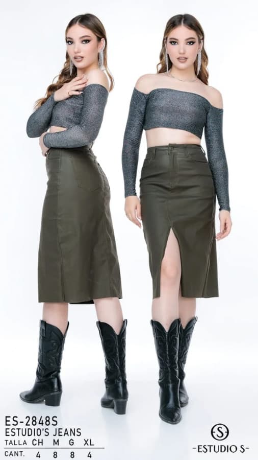 Falda Estudio S 2848