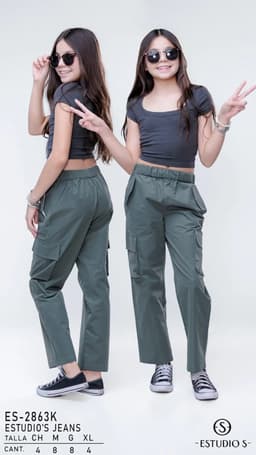 Pantalón de niña Estudio S cargo 0