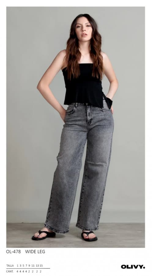 Pantalon Olivy 478 wide