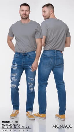 Pantalón Mónaco 3160 hombre 0