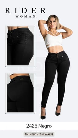 Pantalón Rider 2425 negro 0