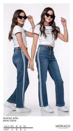 Pantalón Mónaco 3685 niña 0