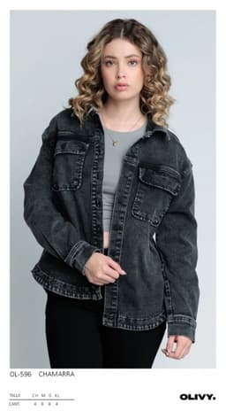 Chamarra Olivy 496 0