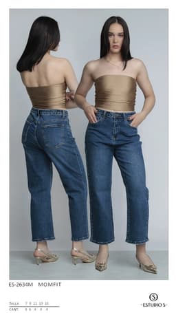 Pantalón Estudio S 2634 Mom 0