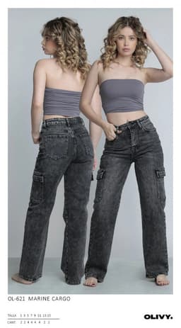 Pantalón Olivy 621 Cargo 0