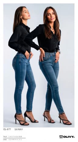Pantalón Olivy 677 Skinny 0