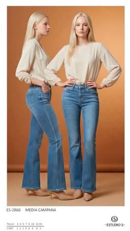 Pantalón Estudio S 2866 Flare 0