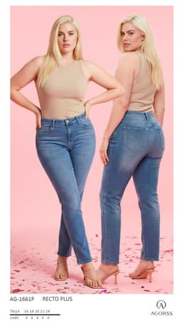 Pantalón  Agorss 1661 Plus Recto 0