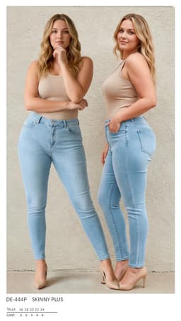 Pantalón  Deezer 444 Plus 0